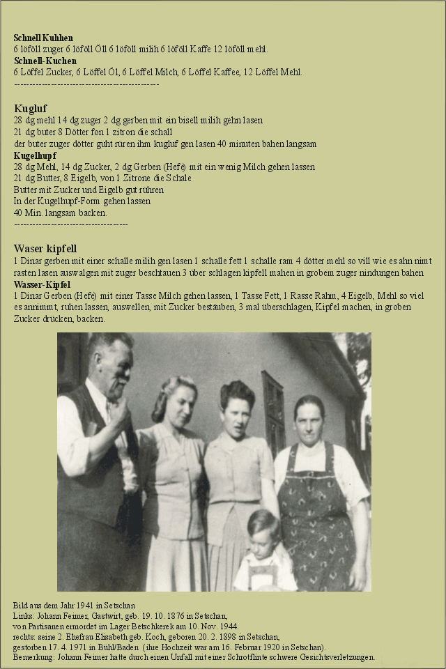 Altes Kochbuch